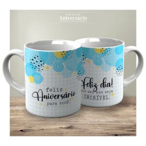 Caneca Aniversário  ( Frase)