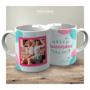 Caneca Aniversário C/foto e Nome