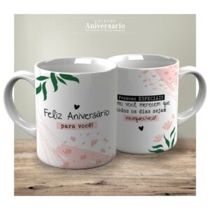 Caneca Aniversário  ( Frase)