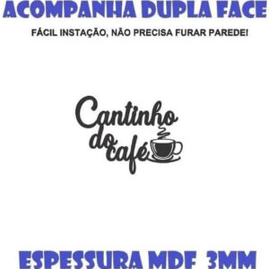 Placa Cantinho do Café