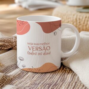 Caneca Frase Leveza