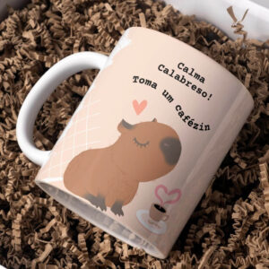 Caneca Frase Capivara