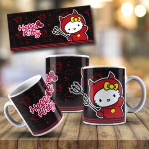 Caneca Branca  Hello Kitty